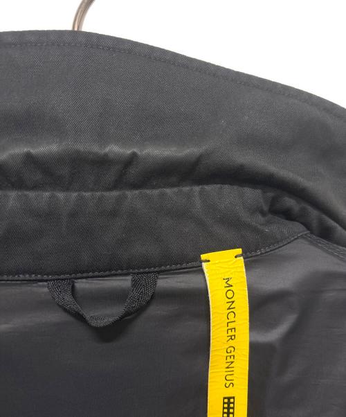 MONCLER（モンクレール）MONCLER (モンクレール) FRAGMENT DESIGN (フラグメントデザイン) ACHIRD/切替ダウンジャケット ブラック サイズ:3の古着・服飾アイテム