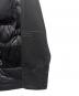 中古・古着 MONCLER (モンクレール) FRAGMENT DESIGN (フラグメントデザイン) ACHIRD/切替ダウンジャケット ブラック サイズ:3：85000円