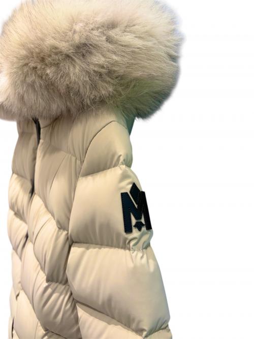 mackage（マッカージュ）mackage (マッカージュ) フォックスファーダウンコート ベージュ サイズ:XXSの古着・服飾アイテム