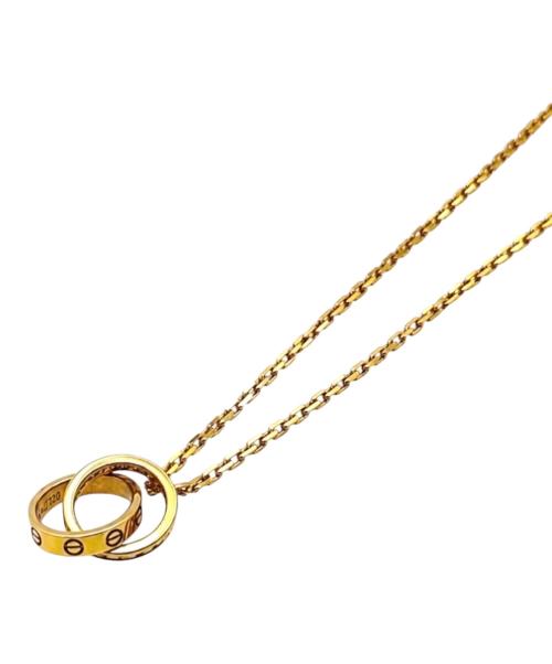 Cartier（カルティエ）Cartier (カルティエ) LOVE ラブ ネックレス セミパヴェダイヤモンドの古着・服飾アイテム