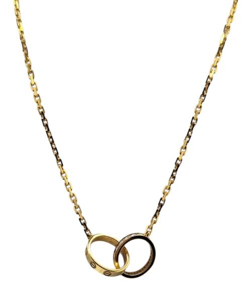 Cartier（カルティエ）Cartier (カルティエ) LOVEネックレス セミパヴェの古着・服飾アイテム