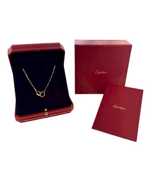 Cartier（カルティエ）Cartier (カルティエ) LOVEネックレス セミパヴェの古着・服飾アイテム