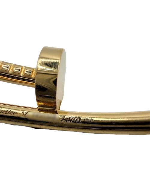 Cartier（カルティエ）Cartier (カルティエ) ジュストアンクルブレスレット クラシックモデル サイズ:17の古着・服飾アイテム