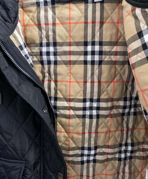 BURBERRY（バーバリー）BURBERRY (バーバリー) キルティングフーデッドジャケット ブラック サイズ:XSの古着・服飾アイテム