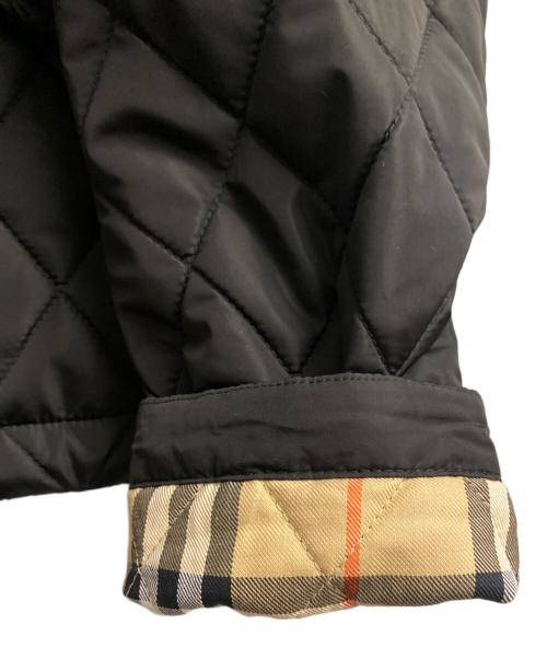 BURBERRY（バーバリー）BURBERRY (バーバリー) キルティングフーデッドジャケット ブラック サイズ:XSの古着・服飾アイテム