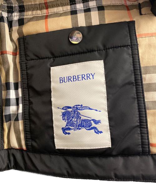 BURBERRY（バーバリー）BURBERRY (バーバリー) キルティングフーデッドジャケット ブラック サイズ:XSの古着・服飾アイテム