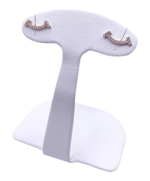 TIFFANY & Co.（ティファニー）TIFFANY & Co. (ティファニー) Tスマイルミニダイヤピアス サイズ:ミニの古着・服飾アイテム