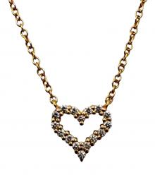 TIFFANY & Co.（ティファニー）の古着「センチメンタルハートダイヤネックレス」
