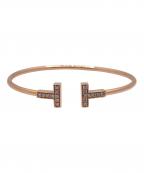 TIFFANY & Co.ティファニー）の古着「Tワイヤー ダイヤ ブレスレット」