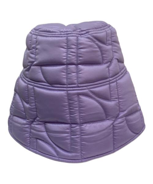 patou（パトゥ）patou (パトゥ) キルティングロゴバケットハット ラベンダー サイズ:MLの古着・服飾アイテム