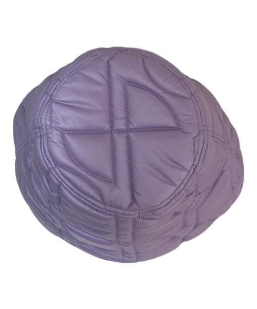 patou（パトゥ）patou (パトゥ) キルティングロゴバケットハット ラベンダー サイズ:MLの古着・服飾アイテム