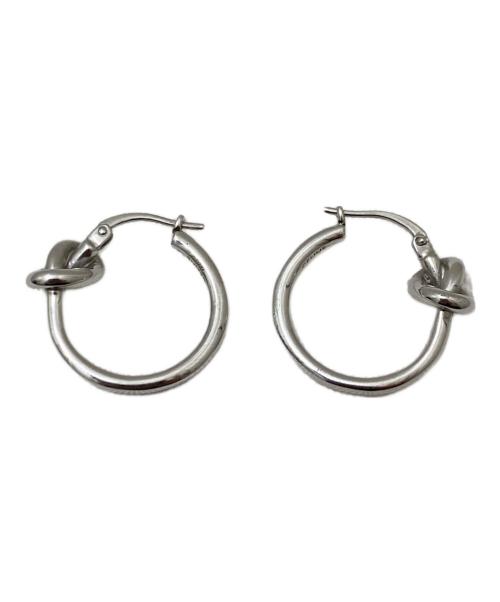 CELINE（セリーヌ）CELINE (セリーヌ) ノットスモールフープピアスの古着・服飾アイテム