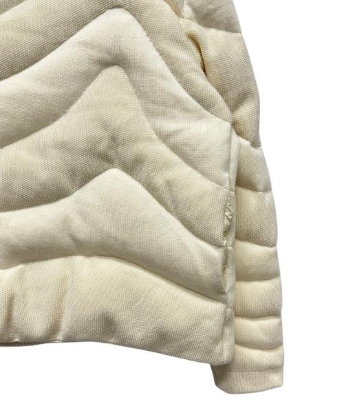 MONCLER（モンクレール）MONCLER (モンクレール) キルティングウールパーカー　J20919G00006 アイボリー サイズ:Lの古着・服飾アイテム