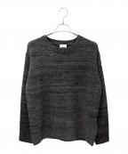 MONCLERモンクレール）の古着「GIROCOLLO/クルーネックニット」｜グレー