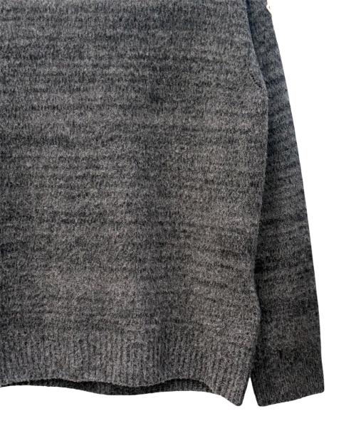 MONCLER（モンクレール）MONCLER (モンクレール) GIROCOLLO/クルーネックニット グレー サイズ:XLの古着・服飾アイテム