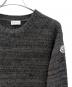 中古・古着 MONCLER (モンクレール) GIROCOLLO/クルーネックニット グレー サイズ:XL：35000円