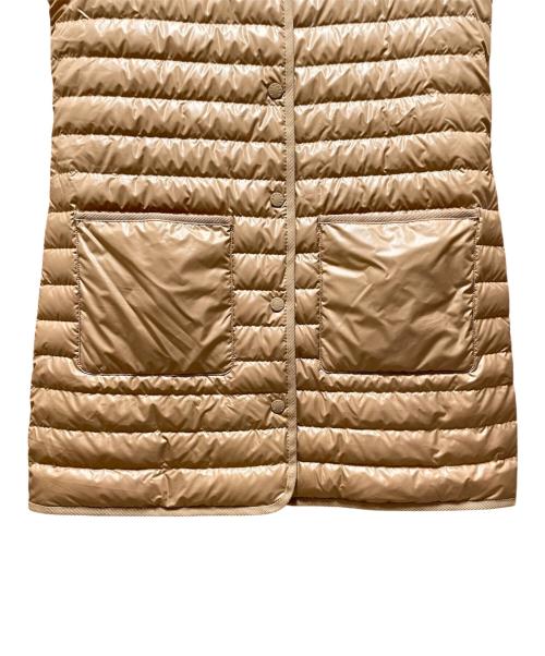 MONCLER（モンクレール）MONCLER (モンクレール) MEUDON/ロングベスト ベージュ サイズ:1の古着・服飾アイテム