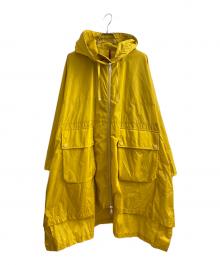 MONCLER（モンクレール）の古着「PRINTSEPS/ナイロンポンチョ」｜イエロー
