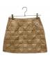 MONCLER（モンクレール）の古着「GONNA/キルティングミニスカート」｜ブラウン