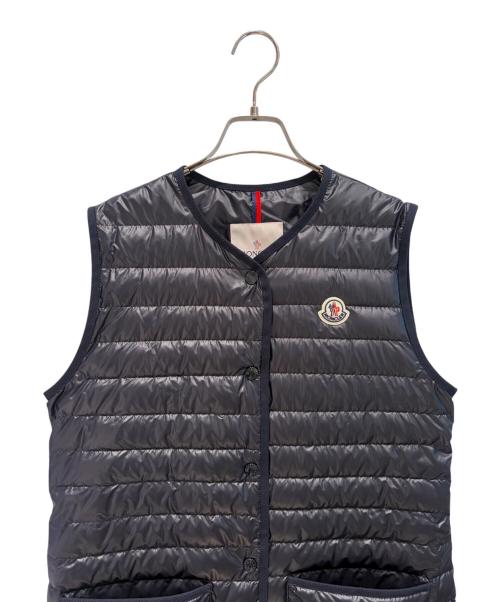 MONCLER（モンクレール）MONCLER (モンクレール) MEUDON/ロングベスト ネイビー サイズ:1の古着・服飾アイテム