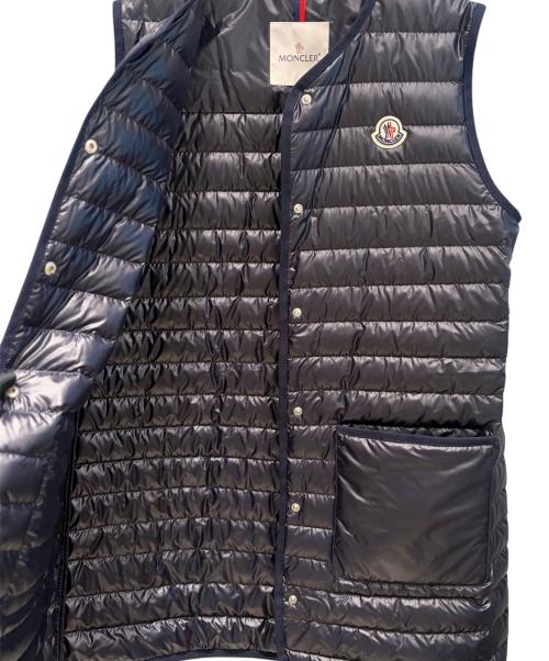 MONCLER（モンクレール）MONCLER (モンクレール) MEUDON/ロングベスト ネイビー サイズ:1の古着・服飾アイテム
