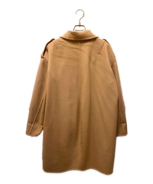 MONCLER（モンクレール）MONCLER (モンクレール) PHILLIREA/カシミヤ混インナーダウン付コート キャメル サイズ:1の古着・服飾アイテム