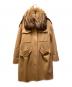 MONCLER（モンクレール）の古着「PHILLIREA/カシミヤ混インナーダウン付コート」｜キャメル