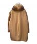 MONCLER (モンクレール) PHILLIREA/カシミヤ混インナーダウン付コート キャメル サイズ:1：100000円