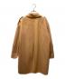 中古・古着 MONCLER (モンクレール) PHILLIREA/カシミヤ混インナーダウン付コート キャメル サイズ:1：100000円