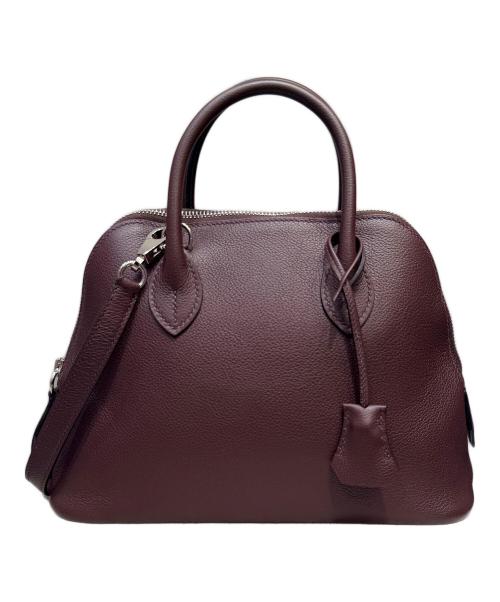 HERMES（エルメス）HERMES (エルメス) ボリード1923 25 ヴェルソ/シルバー金具/エバ―カラー/ルージュセリエ×フランボワーズ/Z刻印 ルージュセリエ×フランボワーズ サイズ:25の古着・服飾アイテム