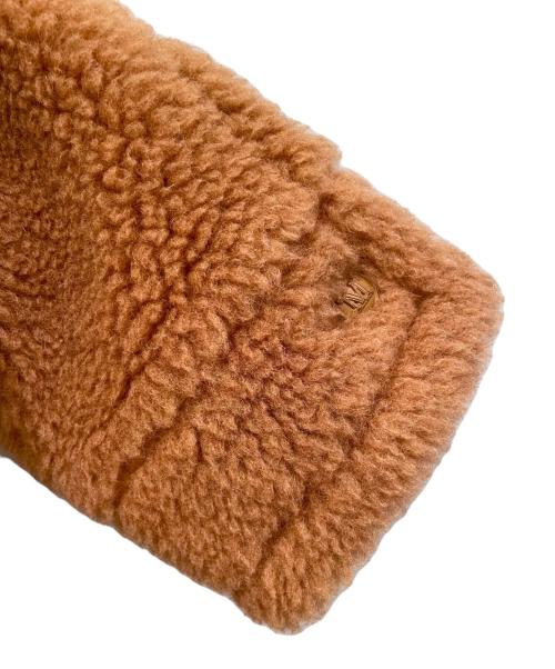 MaxMara（マックスマーラ）MaxMara (マックスマーラ) テディベア ショートジャケット/TTEDDINO キャメル サイズ:38の古着・服飾アイテム