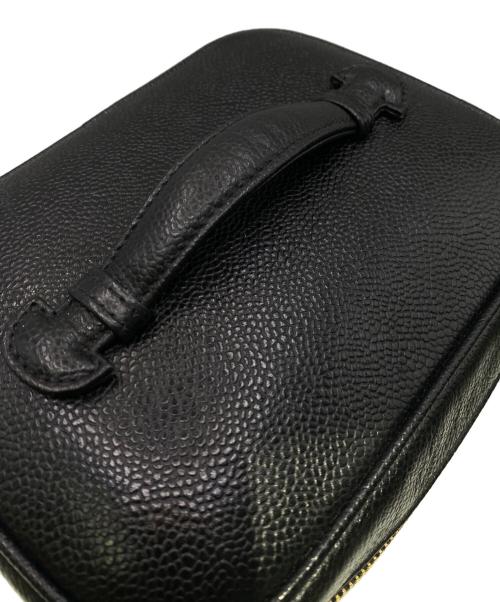 CHANEL（シャネル）CHANEL (シャネル) バニティバッグ ブラックの古着・服飾アイテム