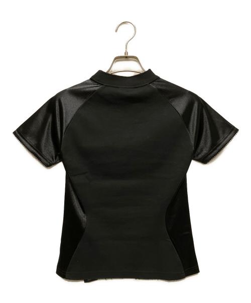 BALENCIAGA（バレンシアガ）BALENCIAGA (バレンシアガ) Nano BB インターロックストレッチジャージー ブラック サイズ:Sの古着・服飾アイテム