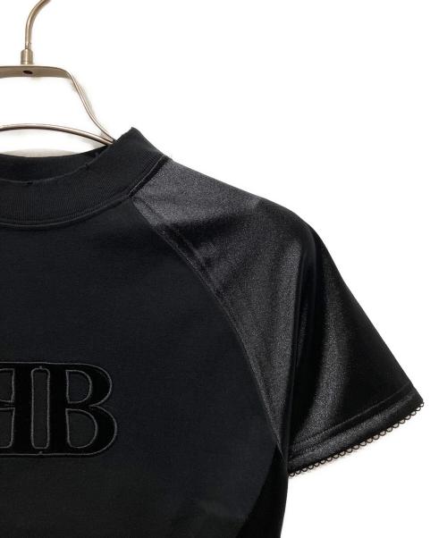 BALENCIAGA（バレンシアガ）BALENCIAGA (バレンシアガ) Nano BB インターロックストレッチジャージー ブラック サイズ:Sの古着・服飾アイテム