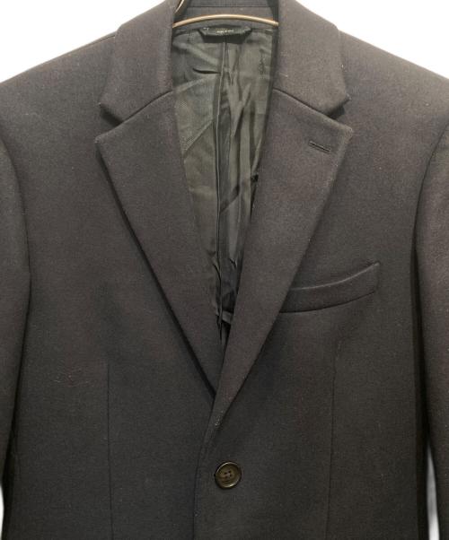 FENDI（フェンディ）FENDI (フェンディ) 3XP カシミヤ混 チェスターコート ネイビー サイズ:44の古着・服飾アイテム