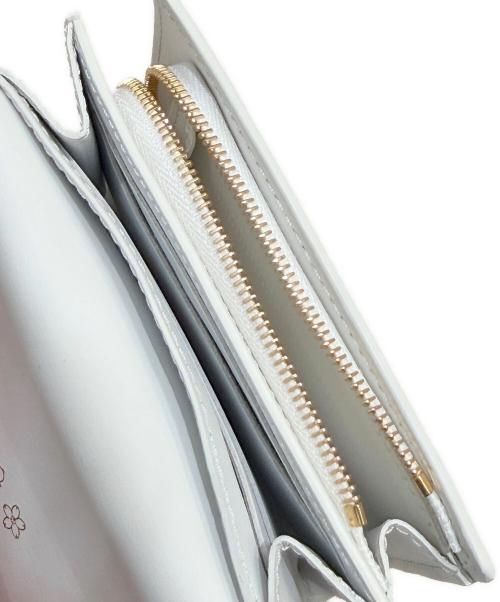 LOUIS VUITTON（ルイ ヴィトン）LOUIS VUITTON (ルイ ヴィトン) 村上隆 (ムラカミタカシ) ポルトフォイユ・カプシーヌタイニー ホワイト×レッド サイズ:-の古着・服飾アイテム