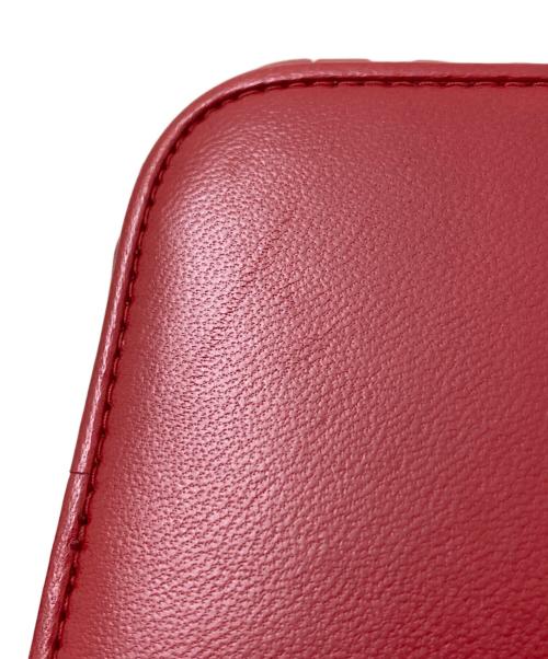 MIU MIU（ミュウミュウ）MIU MIU (ミュウミュウ) マテラッセレザー マイクロバッグ レッドの古着・服飾アイテム