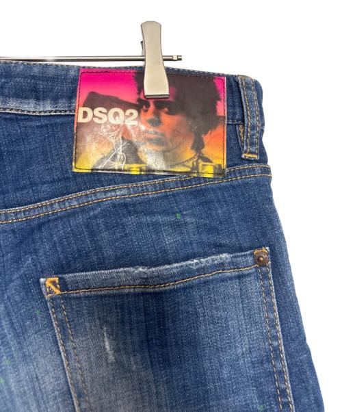 DSQUARED2（ディースクエアード）DSQUARED2 (ディースクエアード) デニムパンツ ネイビー サイズ:50の古着・服飾アイテム