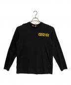 MONCLER GRENOBLEモンクレール グルノーブル）の古着「T-SHIRT MANICA LUNGA」｜ブラック