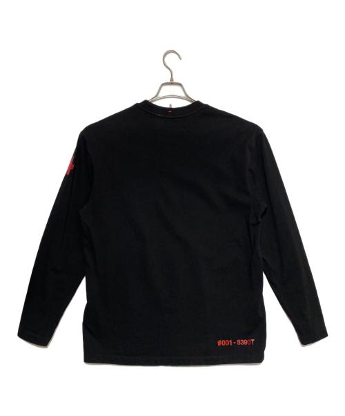 MONCLER GRENOBLE（モンクレール グルノーブル）MONCLER GRENOBLE (モンクレール グルノーブル) T-SHIRT MANICA LUNGA ブラック サイズ:XLの古着・服飾アイテム