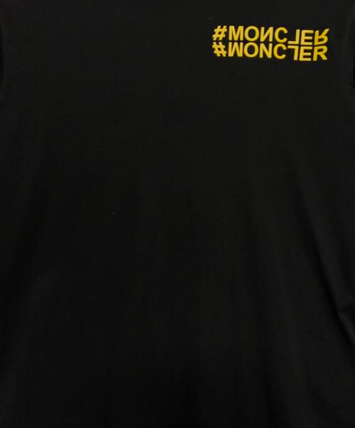 MONCLER GRENOBLE（モンクレール グルノーブル）MONCLER GRENOBLE (モンクレール グルノーブル) T-SHIRT MANICA LUNGA ブラック サイズ:XLの古着・服飾アイテム