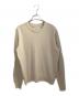 Maison Margiela（メゾンマルジェラ）の古着「エルボーパッチウールセーター」｜ベージュ