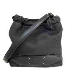 Maison Margiela（メゾンマルジェラ）の古着「5AC DRAWSTRING BAG SMALL」｜ブラック