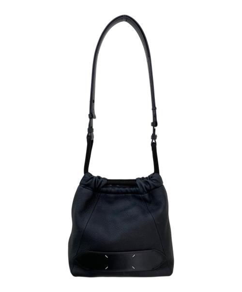 Maison Margiela（メゾンマルジェラ）Maison Margiela (メゾンマルジェラ) 5AC DRAWSTRING BAG SMALL ブラックの古着・服飾アイテム