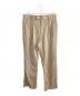 AURALEE（オーラリー）の古着「スラックス」｜ベージュ