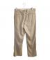 AURALEE (オーラリー) スラックス ベージュ サイズ:４：35000円