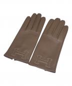 HERMESエルメス）の古着「手袋 《バスティーユ》」｜エトゥープ