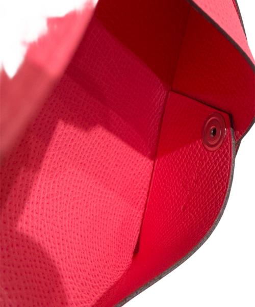 HERMES（エルメス）HERMES (エルメス) カルヴィ/カードケース ピンク サイズ:-の古着・服飾アイテム