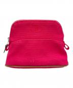 HERMESエルメス）の古着「ボリードポーチ ミニミニ」｜ピンク
