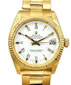 ROLEXロレックス）の古着「Datejust 31 デイトジャスト 31 Ref:6827 ホワイトローマン文字盤」｜白文字盤